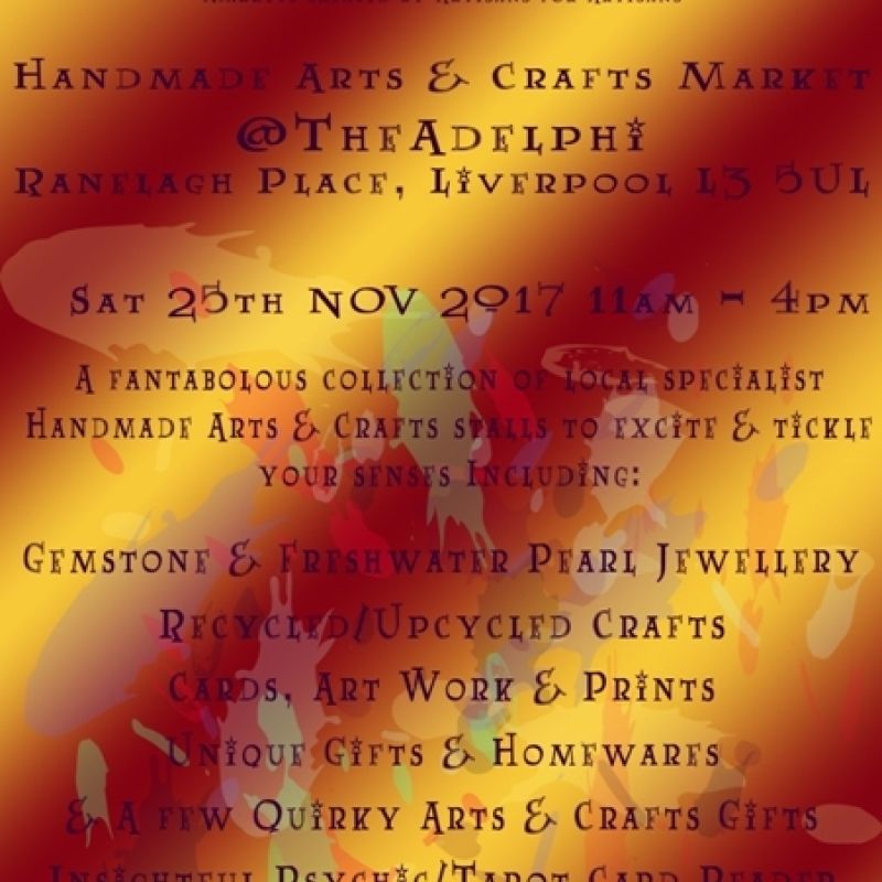 2017 The Artisan Collective November Handmade Market Flyer